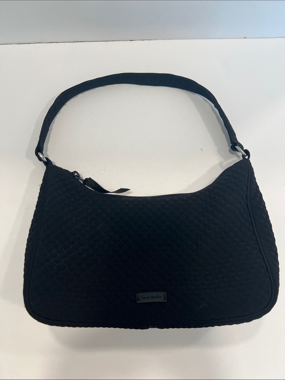 Vera Bradley Quilted Black Shoulder Hobo bag
